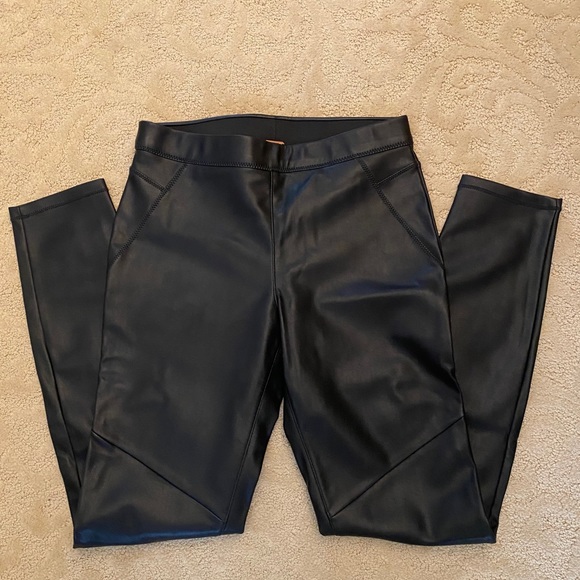 Free People Vegan Leather Leggings - Picture 5 of 6